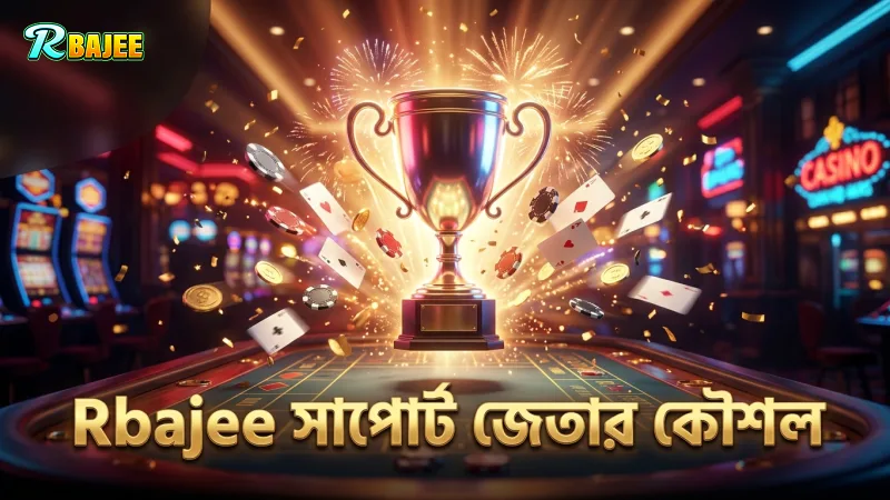 Rbajee-র সাপোর্ট টিম জেতার কৌশল ও ঝুঁকি নিয়ন্ত্রণে সাহায্য করে।