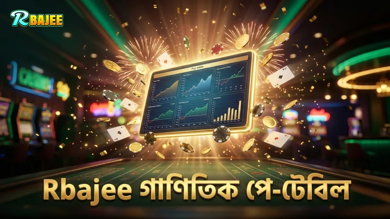 Rbajee প্ল্যাটফর্মে গাণিতিক পে-টেবিল বিশ্লেষণ প্রদর্শন