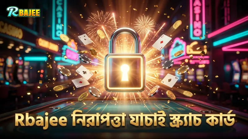 Rbajee তে ইনস্ট্যান্ট স্ক্র্যাচ কার্ডের নিরাপত্তা যাচাই গুরুত্বপূর্ণ।