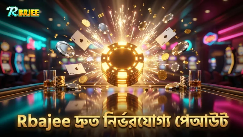 পেআউট প্রক্রিয়া Rbajee প্ল্যাটফর্মে দ্রুত ও নির্ভরযোগ্য।