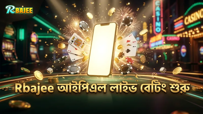 Rbajee প্ল্যাটফর্মে আইপিএল লাইভ বেটিং শুরু করার সহজ ধাপ
