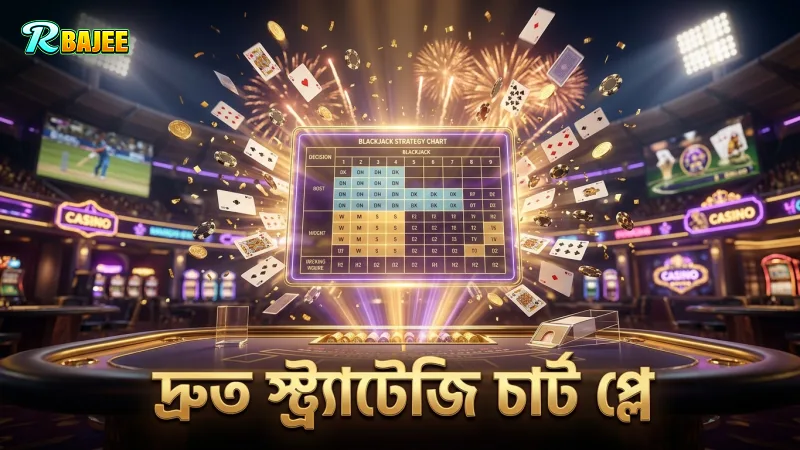 বেসিক স্ট্র্যাটেজি চার্ট ব্যবহার করে দ্রুত সিদ্ধান্ত নেয়া।