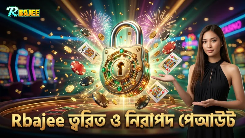 দ্রুত পেআউট নিশ্চিত করতে Rbajee-এর উন্নত নিরাপত্তা ব্যবস্থা
