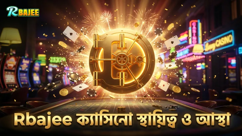 Rbajee ক্যাসিনোর স্থায়িত্ব খেলোয়াড়দের আস্থা বাড়ায়