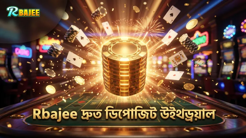 ডিপোজিট ও উইথড্রয়ালে Rbajee দ্রুততার জন্য পরিচিত