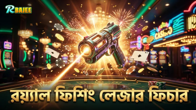 রয়্যাল ফিশিংয়ের লেজার ও অটো-টার্গেট ফিচারের কার্যকর ব্যবহার।