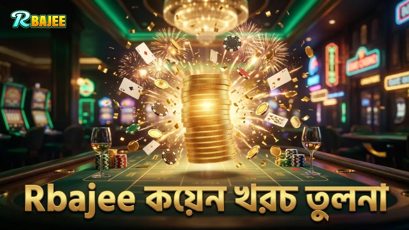 Rbajee প্ল্যাটফর্মে ম্যানুয়াল ও অটো শুটিংয়ে কয়েন খরচের তুলনা।