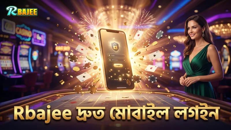 Rbajee তে দ্রুত লগইন ও লেনদেনের জন্য মোবাইল ব্যবহারের সুবিধা