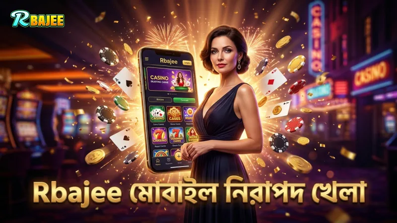 Rbajee প্ল্যাটফর্মে মোবাইল থেকে নিরাপদ খেলার ব্যবস্থা রয়েছে।